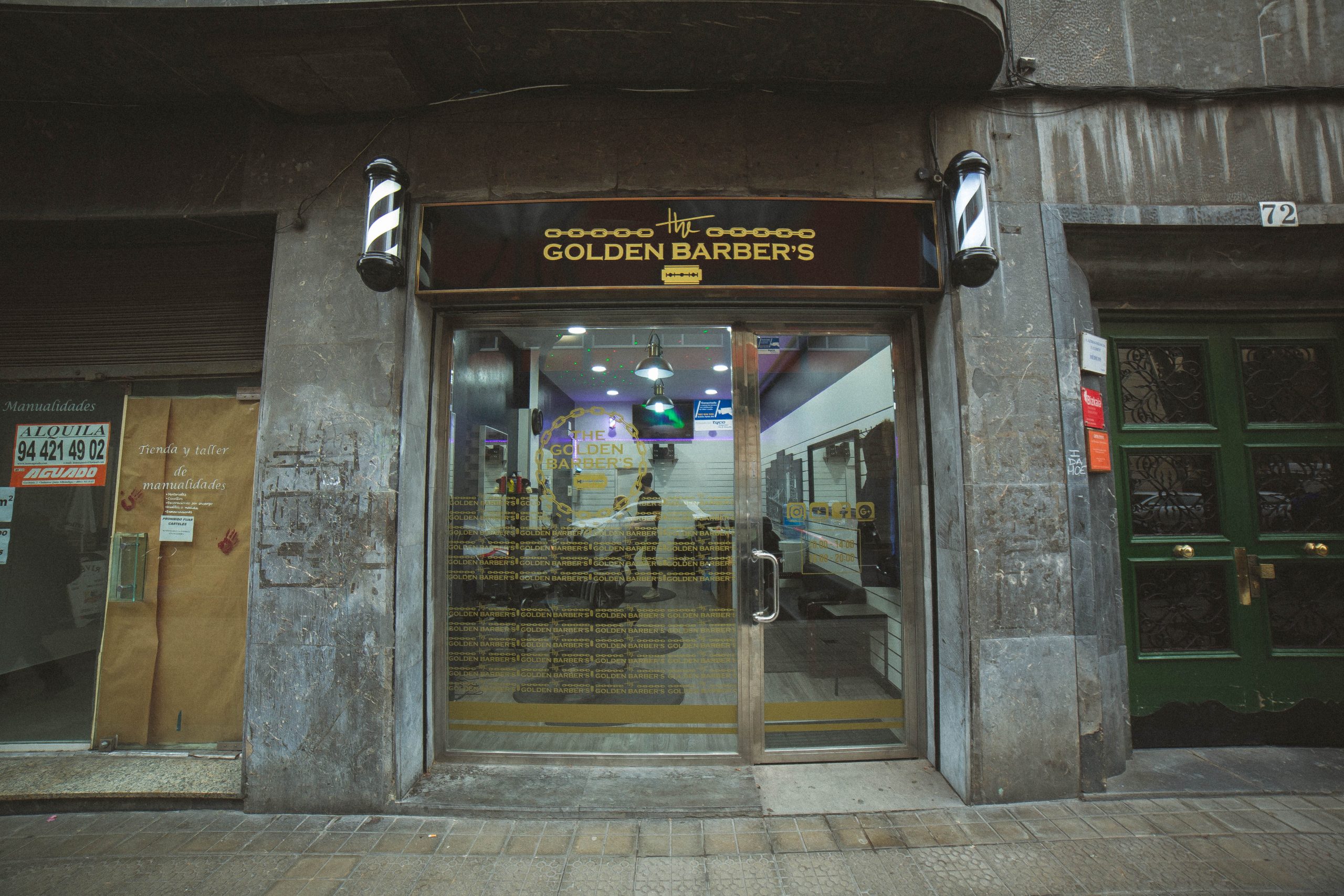 Golden Barbers, barberias en Bilbao